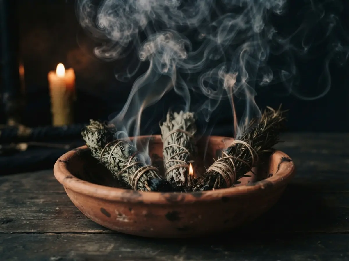 Le fumet de Samain : 3 plantes à brûler pour purifier la maison