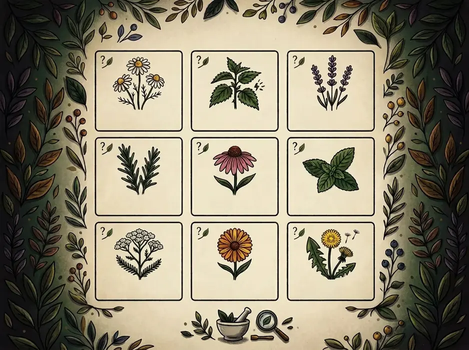 Quiz d'identification des plantes