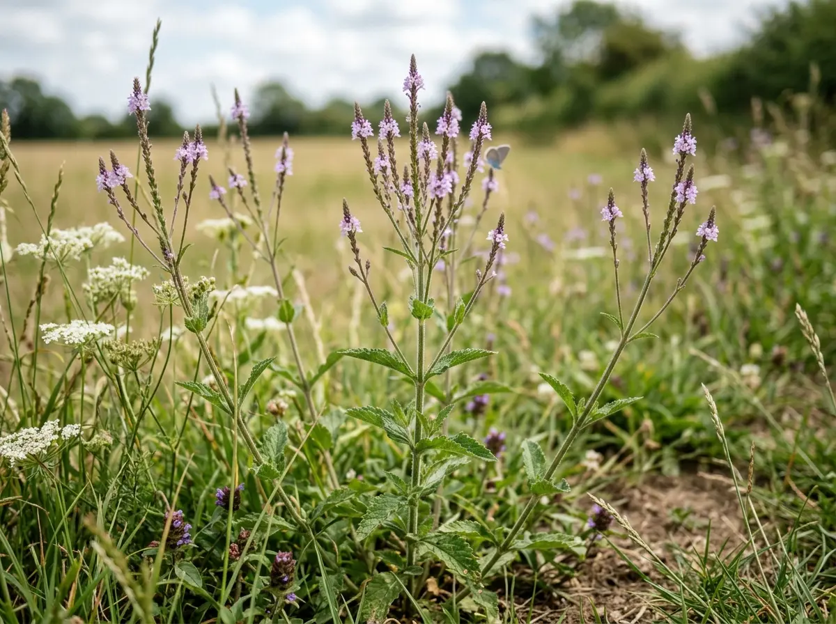 Préparation d'une infusion de verveine officinale